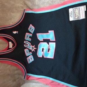 RELOAD Mitchell & Ness Swingman Collection Tim Duncan Spurs Jersey (Out of Stock